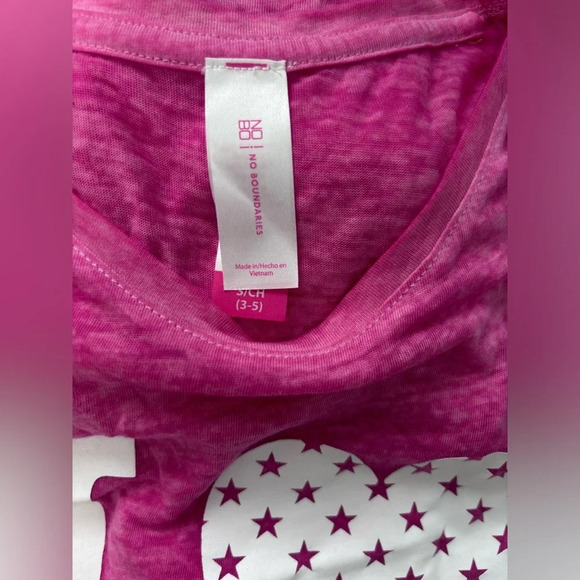 Love Tank Top Heart Stars Patriotic Sleeveless Casual Top - Picture 3 of 5